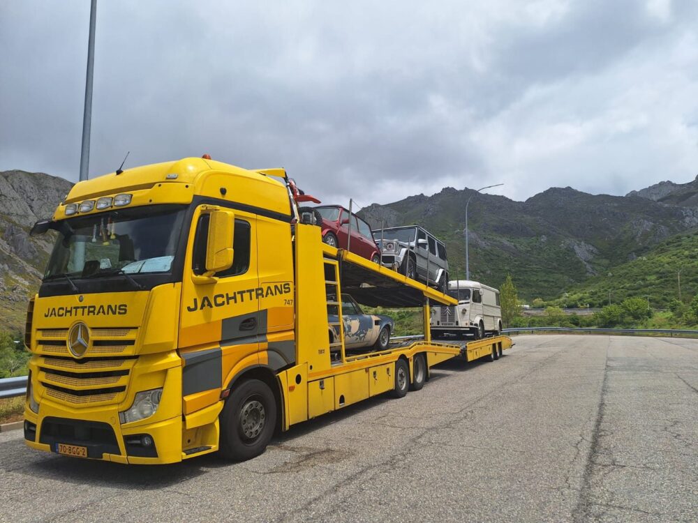 Jachttrans autotransport naar Frankrijk