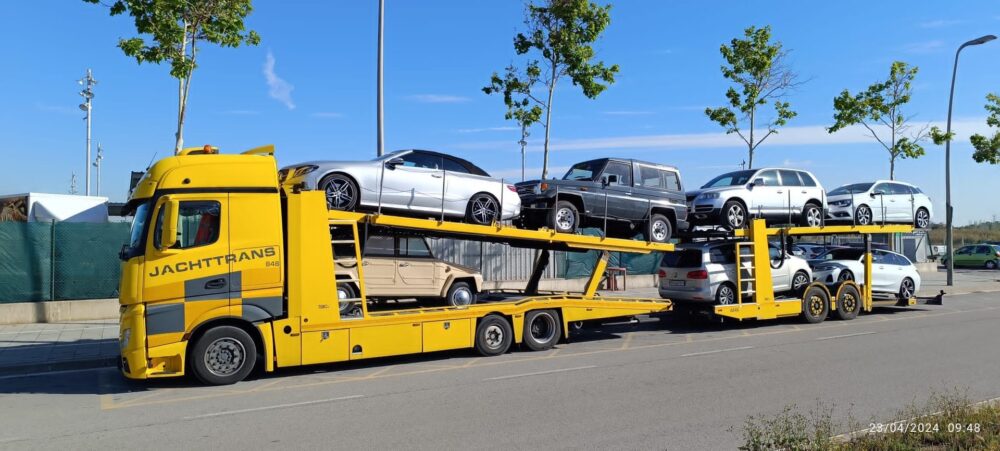 Jachttrans autotransport naar Duitsland